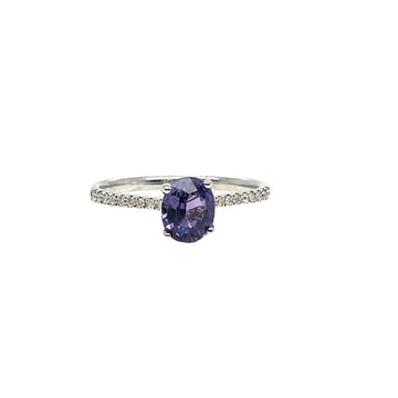 PURPLE SAPPHIRE RING